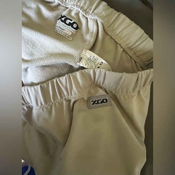XGO Acclimate Dry Base Layer Thermal Set Men’s Large – Tan / Beige – Made in USA - Picture 13 of 16